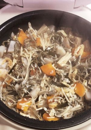 無添加！魚介と昆布出汁の炊き込みごはん-レシピのメイン写真