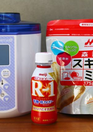 簡単！自家製スキムミルクヨーグルト-レシピのメイン写真