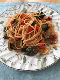 旬のあさりトマトパスタ!-レシピのメイン写真