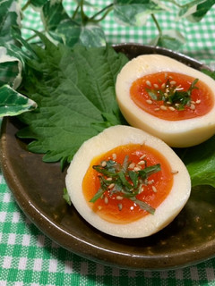 放置しちゃって♪半熟卵の味噌漬け-レシピのメイン写真