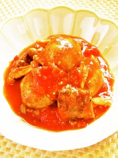 ☺簡単♪新じゃがと鯖の水煮缶のトマト煮☺-レシピのメイン写真