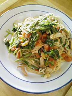 クレソンとフレッシュトマトのスパテッティ-レシピのメイン写真