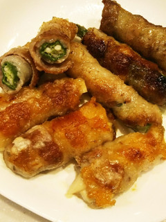 オクラとエリンギ&チーズの肉巻き-レシピのメイン写真