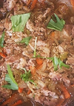切り落とし肉でスタミナ炒め♪10分料理☆-レシピのメイン写真
