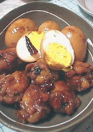 鶏手羽と卵のこってり煮-レシピのメイン写真