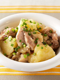 鶏肉とじゃが芋の塩ダレ蒸し-レシピのメイン写真