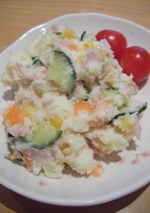 ヨーグルトであっさり☆ウチのポテトサラダ-レシピのメイン写真