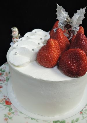 いちごショートケーキ-レシピのメイン写真