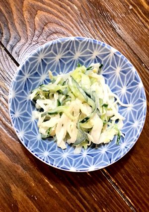 意外！ だけど美味しい さきいかサラダ-レシピのメイン写真
