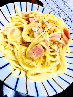 超簡単カルボナーラ-レシピのメイン写真