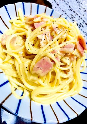 超簡単カルボナーラ-レシピのメイン写真