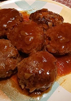 まんまるハンバーグ-レシピのメイン写真