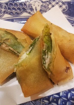 ツナマヨチーズと大葉の春巻き-レシピのメイン写真