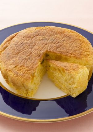 カボチャまるごとふわふわケーキ-レシピのメイン写真
