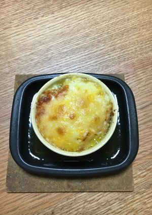 ニンニクのアヒージョ卵チーズのせ焼き-レシピのメイン写真