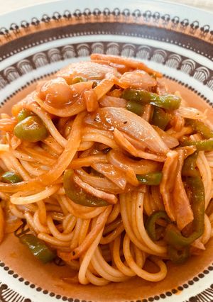 ちょっとスパイシーなナポリタン-レシピのメイン写真