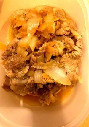 簡単豚肉と玉ねぎのマーマレード煮-レシピのメイン写真