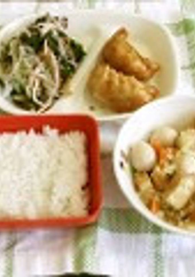 生揚げの中華煮＠つくば市学校給食-レシピのメイン写真