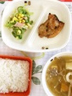鶏肉のみそ焼き@つくば市学校給食-レシピのメイン写真
