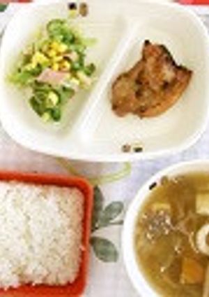 鶏肉のみそ焼き@つくば市学校給食-レシピのメイン写真