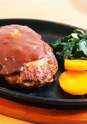ジューシーが過ぎるハンバーグ-レシピのメイン写真