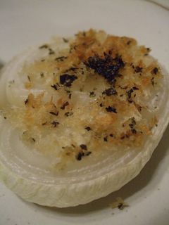 焼くだけ♪新玉ねぎのシンプルパン粉焼き-レシピのメイン写真