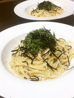 簡単♪「たらこクリームパスタ」-レシピのメイン写真