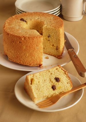 さつまいもシフォンケーキ-レシピのメイン写真