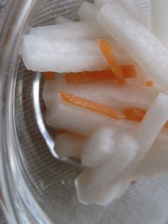 大根とにんじんのシンプル甘酢-レシピのメイン写真