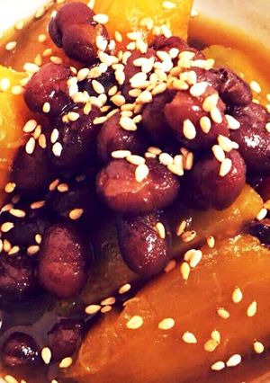 ホクホク南瓜&柔らか小豆のいとこ煮-レシピのメイン写真