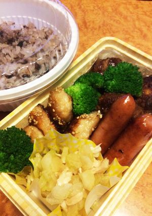お肉がっつりお弁当-レシピのメイン写真