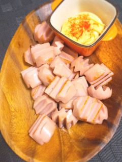 簡単☆こんがり魚肉ソーセージのおつまみ-レシピのメイン写真