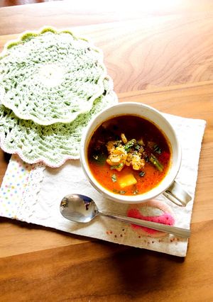 地中海野菜と魚介のプロヴァンス風スープ-レシピのメイン写真
