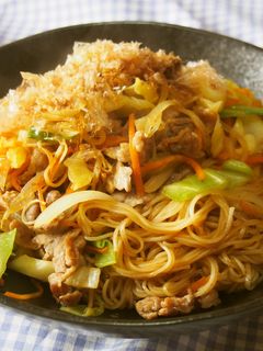 そうめんでソース焼きそば!あっさり美味♪-レシピのメイン写真