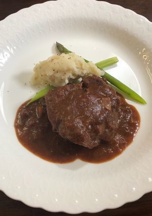 炊飯器で簡単！牛肉の赤ワイン煮-レシピのメイン写真