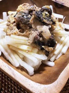 サバ缶と大根のサラダ-レシピのメイン写真