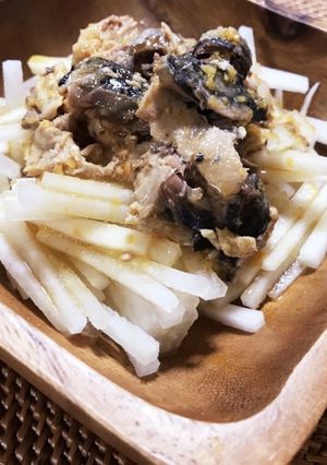サバ缶と大根のサラダ-レシピのメイン写真