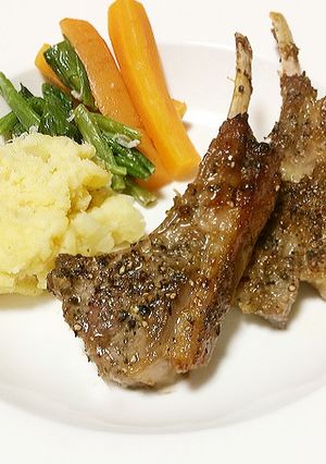 「ラムチョップの美味しい焼き方♪」-レシピのメイン写真
