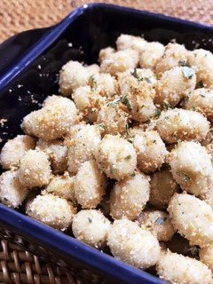 蒸し大豆のバジルチーズ炒め-レシピのメイン写真