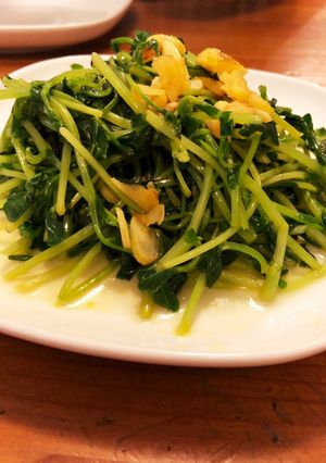 無限塩ガーリック豆苗-レシピのメイン写真