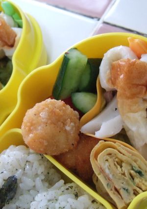 お弁当に★ちくわリボン-レシピのメイン写真