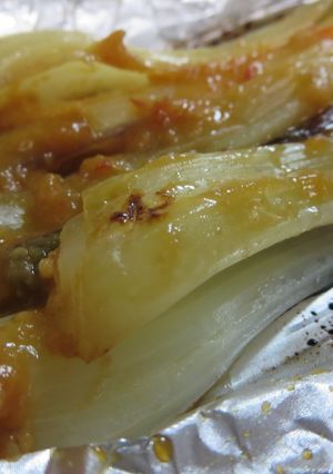 わけぎの茎蒸し焼き-レシピのメイン写真