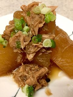 手間なし簡単♡大根とシーチキンの甘辛煮-レシピのメイン写真