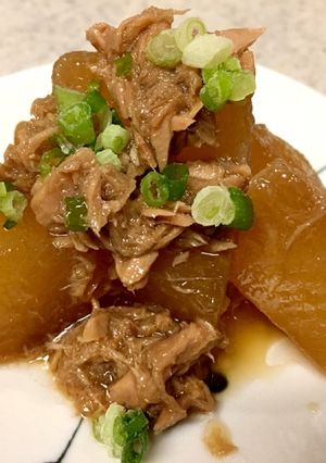手間なし簡単♡大根とシーチキンの甘辛煮-レシピのメイン写真