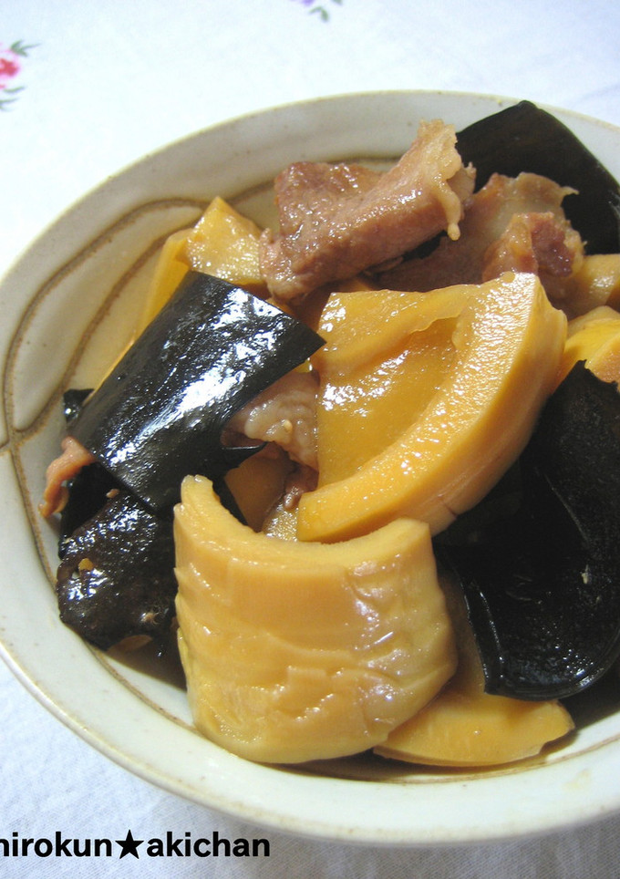 筍とあらめの旨煮-レシピのメイン写真