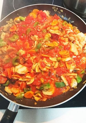 鶏肉のトマト煮☆時短-レシピのメイン写真