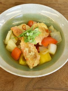 焼き鮭ハラスの南蛮漬け-レシピのメイン写真