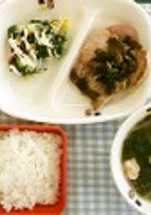 豚肉のきじ焼き＠つくば市学校給食-レシピのメイン写真