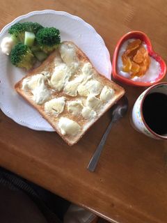 クリームチーズと蜂蜜のトースト-レシピのメイン写真
