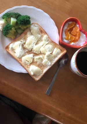 クリームチーズと蜂蜜のトースト-レシピのメイン写真